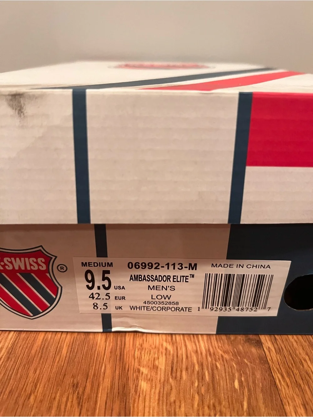 K-Swiss brand new